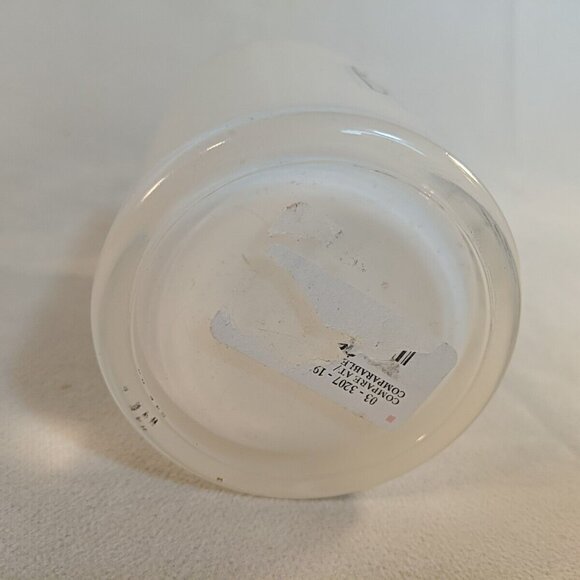 Rae Dunn 3 Set Makeup Junkie Brushes Glass Cup Holders Flawless White Purple - Picture 7 of 15